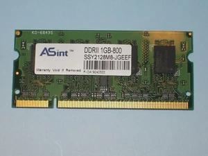 Barrette mémoire RAM 1Go DDR2-800, p.e. pour Asus Eee PC 1005 HA - Photo 1/2