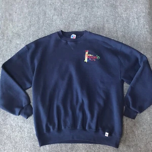Vintage 90s Russell Athletic Crewneck Sweatshirt USA 50 50 Ireland L XL Pullover - Picture 1 of 12