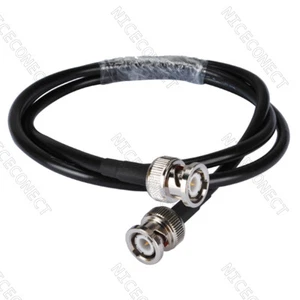 1Meter BNC Male to BNC Male Plug RG58 RF Pigtail Antenna Adapter Coaxial Cable - Picture 1 of 3