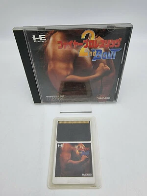 Fire Pro Wrestling 2ND Bout PC Engine Hu Card Japan Used - Image 1 of 4