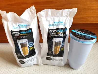 NEW 3x Zero Water 5 Stage Replacement Filter 2-GEN2BAG-02 - Image 1 of 4