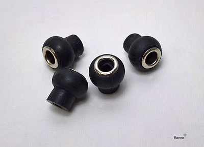 The BEST Mushrooms Grommets in BLACK Thorens TD-124 TD224 TD135 cb909 cb1236 - image 1 of 3