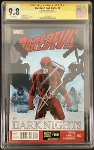 Charlie Cox Signed Daredevil Comic Book CGC 9.8 Dark Nights 3 MARVEL No Label - Bild 1 von 4