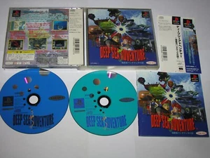 Deep Sea Adventure Playstation PS1 Japan import +spine card US Seller - Picture 1 of 7
