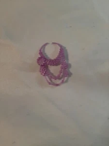 BARBIE ACCESSORIES VINTAGE MED. PURPLE   NECKLACE  FOR BARBIE collectable - Picture 1 of 2