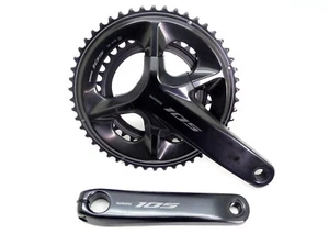Shimano 105 FC-R7100 2x12 Speed 50/34T 160mm Crankset (Without BB) - Picture 1 of 8