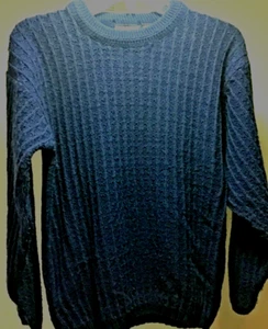 APPARATUS BOYS ROYAL BLUE SWEATER SIZE LARGE 100% ACRYLIC EUC - Picture 1 of 2