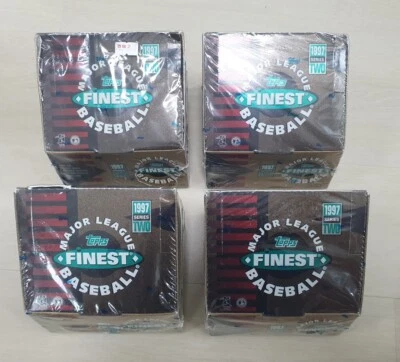 (1) 1997 Topps Finest Baseball Series 2 Hobby Box 24 Packs Sealed Qty Available  - Image 1 of 4