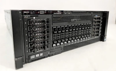 Dell PowerEdge R930 Server - 4x E7-8880v3, 512GB RAM, H730P, 24x 1.2TB 10K Rack - Image 1 of 3