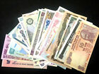 Uncirculated Lot of 5 Different Foreign Paper Money Banknotes World Currency