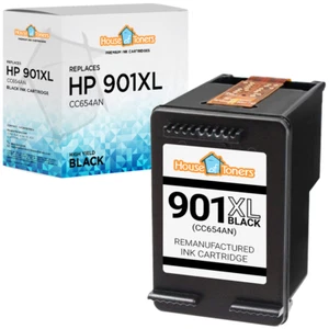 1PK Fits HP 901XL Black Ink Cartridge for HP Officejet J4580 J4624 J4660 - Picture 1 of 2