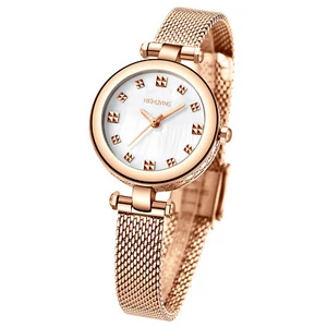 HIGH LIVING ® Reloj de Pulsera de Lujo Mujer Moda Negocios Vestido Acero Inoxidable - Imagen 1 de 4