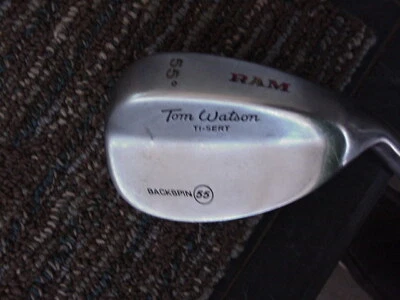 36 IN RAM TOM WATSON 55 DEG TITANIUM INSERT BACKSPIN WEDGE GOLF CLUB  JCB 123 - Image 1 of 3