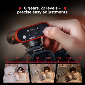 SmallRig RS20 Portable On-Camera Flash Pocket Speedlite Flash Universal - Picture 1 of 8