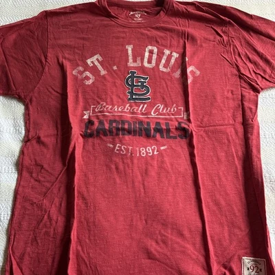 St Louis Cardinals Men’s XL 100% Cotton S/S T Shirt - Image 1 of 4