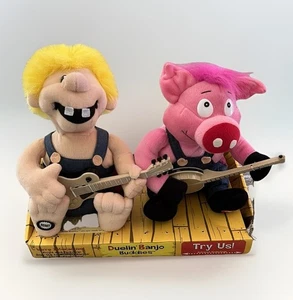Raro Duelo Banjo Buddies Musical Peluche Interactivo Floyd & Pork Chup con Caja - Imagen 1 de 11