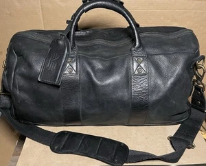 Nike Will Leather Kyrie Irving High End Leather Duffle Gym Bag 1 of 5 RARE - Picture 1 of 12