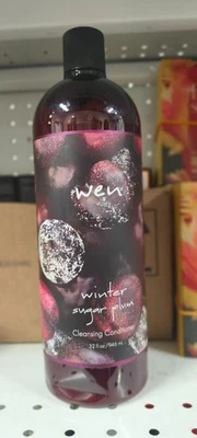 WEN Winter Sugar Plum Cleansing Conditioner + PUMP - 32oz NOT sealed - Image 1 of 2