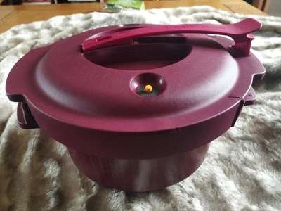 TUPPERWARE Cuiseur Cocotte Micro Minutes Violet Cuisson Rapide Capacité 3 L - Photo 1/4