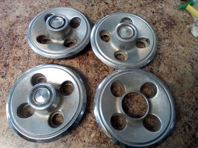 Plymouth Horizon 1979-83 Omni Wheel Center Caps 4284793 5204012 OEM Set of 4 - Image 1 of 4