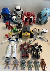 22 ROBOTER FIGUREN SET Disney Wall-E Thinkway Spiderman Transformers NEU IN OVP & MEHR 3 $ - Bild 1 von 10