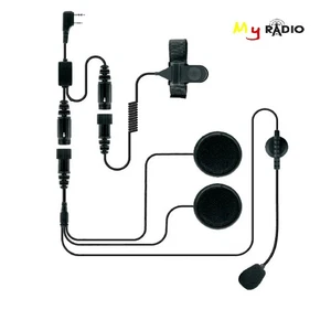 Helmet Heaset Full Half Face for Kenwood BAOFEN Motorcycle Bike Racing Earpiece - Picture 1 of 8