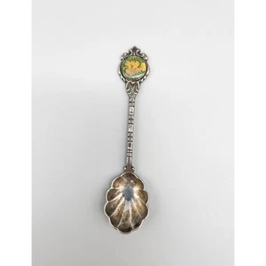 Wattle Australia Souvenir Löffel Stuart versilbert Made in Austrailia 4,25" - Bild 1 von 11