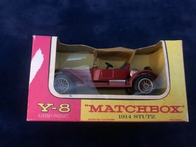 Matchbox Y-8 1914 Stutz Models Of Yesteryear Collectible Die-Cast Car In Origina - Image 1 of 4
