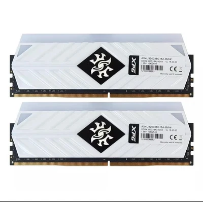 XPG Spectrix D41 DDR4 3200-MHz (2x8gb ram) ARGB RAM TURBO WHITE EDITION  - Image 1 of 3