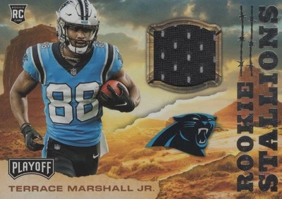 2021 Playoff Rookie Stallions Jerseys #16 Terrace Marshall Jr. Jersey - FB - Image 1 of 2