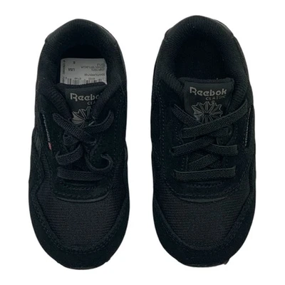 Reebok Classic Nylon Sneaker Black/Carbon US Infant's 6 - Image 1 of 4