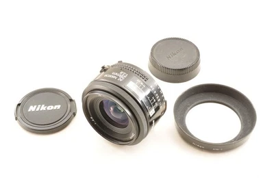 Nikon AF NIKKOR 28mm F/2.8 Wide Angle Prime Lens w/Hood HN-1 *Near Mint* #3969 - Image 1 of 4