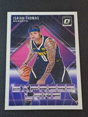 Isaiah Thomas - Express Lane 2018-19 Panini Donruss Optic #16 Basketball Card - Image 1 of 2