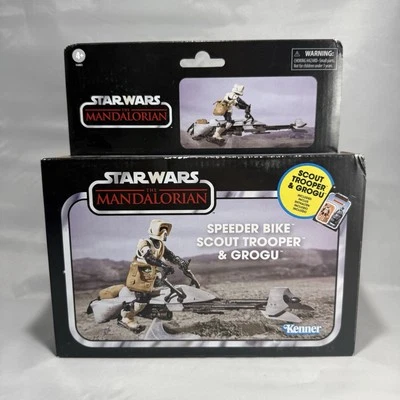 Bicicleta Speeder Scout Grogu Deluxe Colección Vintage Star Wars Foto 1 de 2