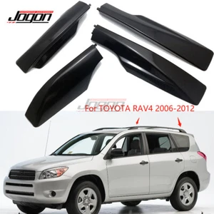 For Toyota RAV4 XA30 2006 2007 08-2012 Roof Rack Rail End Cover Shell Caps Black - Picture 1 of 7