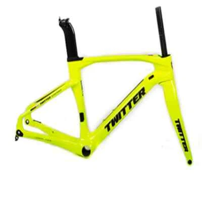 Cuadro de bicicleta de carretera de grava de carbono de 24 pulgadas para niños adolescentes cuadro de bicicleta de ciclocross Foto 1 de 4