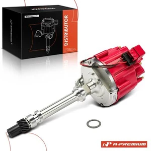 A-Premium Ignition Distributor w/ Cap & Rotor for Chevy 350 454 SBC BBC 9000RPM - Bild 1 von 10