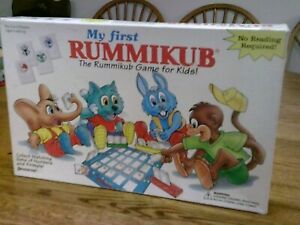 Vintage 1994 My First Rummikub for Kids Collect & Match Tiles 100% Complete ~ FS