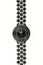 NY&CO Gunmetal Women's Round Face Bracelet Watch 137929