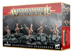 Hearthguard Berzerkers 5 Fyreslayers NO BOX Warhammer Sigmar Dwarves Duardin - Picture 1 of 2