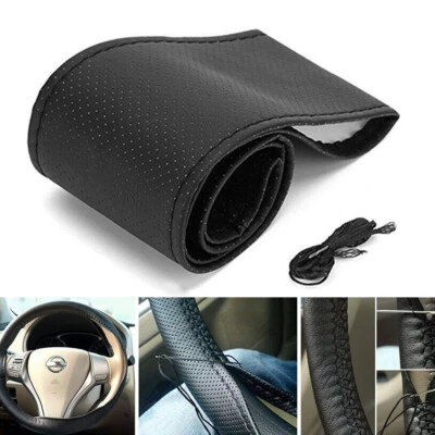 Protector Cubierta Volante Antideslizante Cubierta Aguja Rosca 38cm Accesorios Coche Foto 1 de 4