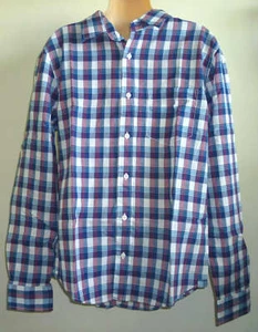 Aeropostale kleines kariertes gewebtes leichtes Herrenhemd neu mit Etikett #9676 - Bild 1 von 1