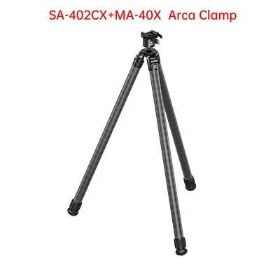 Leofoto SA-402CX+MA-40X Arca Clamp Lever-Release Tripod with ballhead-Arca Clamp - Image 1 of 4
