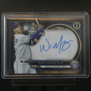 2020 TOPPS TRIBUTE BASEBALL WHIT MERRIFIELD AUTOGRAPH 071/150 TA-WM KC ROYALS - Picture 1 of 2