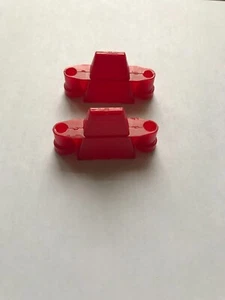 Set of 2 Gottlieb Red Tent Style Pinball Lane Guides 1  1/2 inch  ( NEW ) - Picture 1 of 2