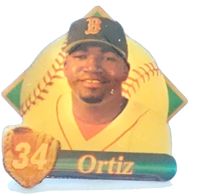 MLB Boston Red Sox #34 David Ortiz 2004 World Champions Lapel Pin - Image 1 of 2