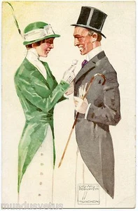 KÜNSTLER SIGNIERT LUDWIG HOLWEIN. MÜNCHEN. DRUCK AUSFÜHRUNG. OSCAR CONSéE. - Bild 1 von 2