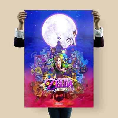 The Legend of Zelda: Majora’s Mask 3D – Moonlit Adventure Poster - Bild 1 von 4