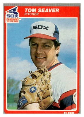 1985 Fleer #526 Tom Seaver - Image 1 of 2