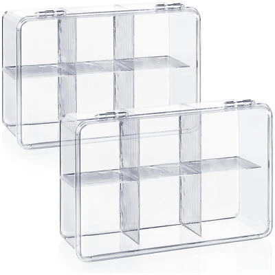 2x Aufbewahrungsbox für Tee & Teebeutel - Teebox aus Kunststoff - Bild 1 von 4